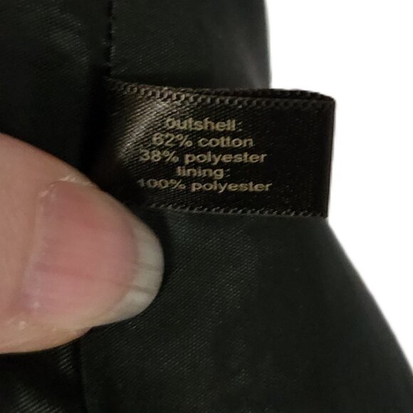 The Limited Black A-Line Cotton Blend Pleated Skirt Size XS - Picture 4 of 6